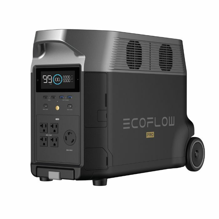 EcoFlow ポータブル電源 エコフロー 3600Wh/1,125,000mAh 家庭用 発電 